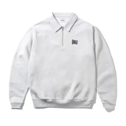 Sketch 1/4 Zip Sweater, Ash