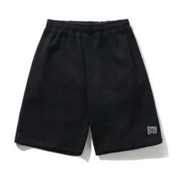 Sketch Fleece Shorts, Black