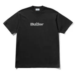 Smashed Logo Tee, Black