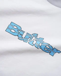 Smashed Logo Tee, White