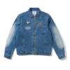 Spike Jacket, Distressed Indigo