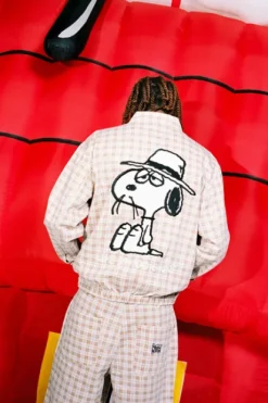 Spike Jacket, Sandstone Plaid