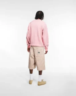 Spike Knit Sweater, Light Pink