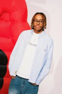 Spike Oxford Shirt, Blue