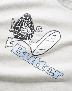 Steppin' Logo Tee, Ash