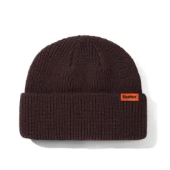 Tall Wharfie Beanie, Brown