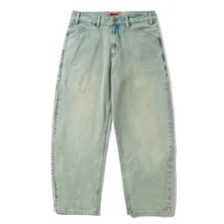 Trim Denim Jeans, Sunfade Blue