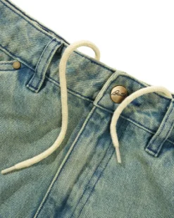 Trim Denim Jeans, Sunfade Blue