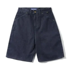 Trim Denim Shorts, Rinsed Indigo