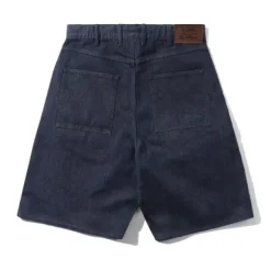 Trim Denim Shorts, Rinsed Indigo