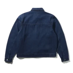 Trucker Denim Jacket, Dark Blue