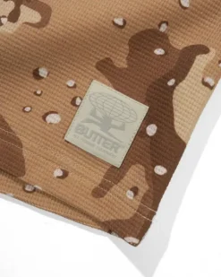 Waffle L/S Top, Desert Camo