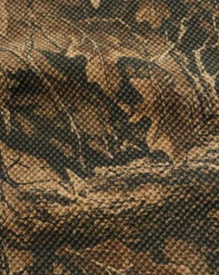 Waffle L/S Top, Forest Camo