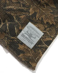 Waffle L/S Top, Forest Camo