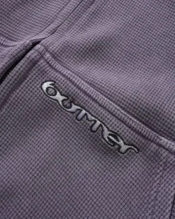 Waffle Zip-Thru Hood, Urchin Overdye