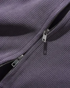 Waffle Zip-Thru Hood, Urchin Overdye