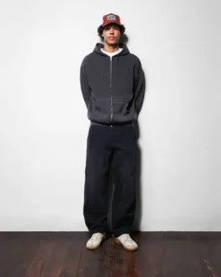 Waffle Zip-Thru Hood, Urchin Overdye