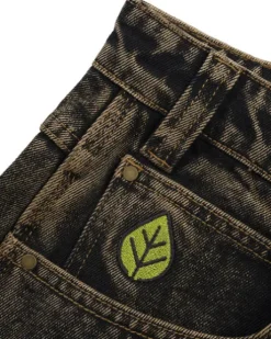 Weathergear Denim Jeans, Brown Tint