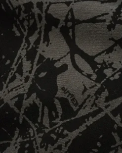 Woods Camo Tee, Washed Black