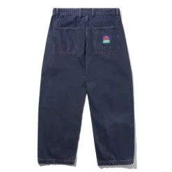 Work Pants, Distressed Tinted Indigo